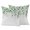 Green, variant on Outdoor Pillow Covers 20x20 Set of 2, Green Leaves Waterproof Patio Throw Pillow Covers for Couch Sofa Chair, Summer Botanical Decorative Pillowcases for Throw Pillows