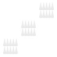 thumbnail image 4 of Wweixi Handcrafted Colored Painting DIY Craft Kit Styrofoam for All 75-84 inch Sizes White 7.87 Inch 3Set, 4 of 6