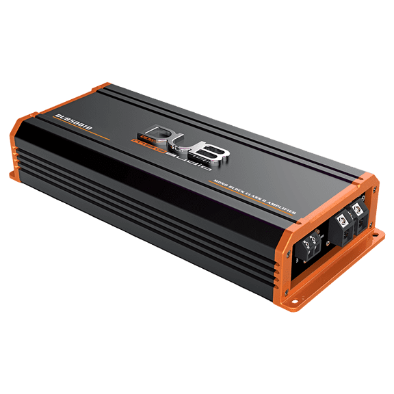 Amplificador Audiobahn DUB5001D Clase D 1 Canal 5000W para Auto