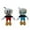 Multicolor, variant on Soft Cuphead Plush Stuffed Toy Set Classic Cartoon Game Character Design Mugman Plush Toy Figurine for Kids and Fans Gift Home Decor