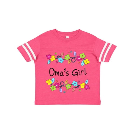 

Inktastic Omas Girl- Bright Flowers Gift Toddler Toddler Girl T-Shirt