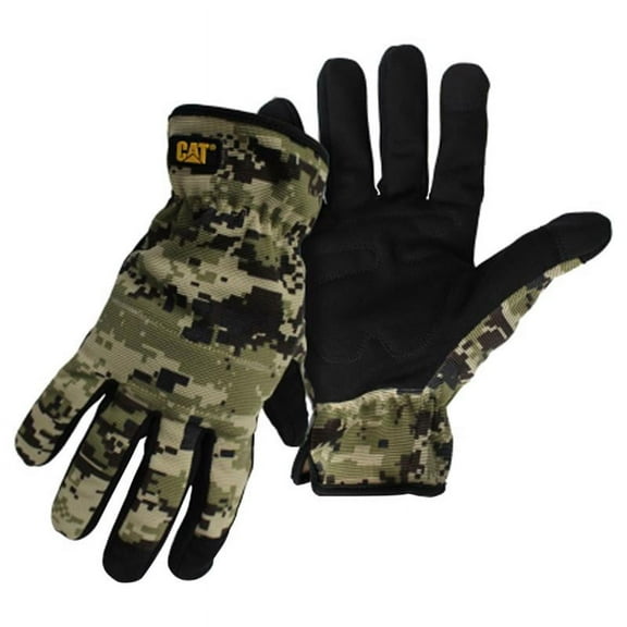 CAT Pro Series Men's Outdoor Utility Gloves Camouflage XL 1 pair