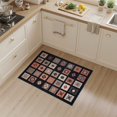 thumbnail image 2 of ODIKA 3'x5' Washable Accent Rug Pet Friendly, Non-Shedding Mat Personalized Photo Collage Grid Rectangle Exact Alfombra Personalizada for Bedside, Nursery Room, 2 of 7
