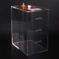 thumbnail image 4 of Spptty Transparent Titration Tank,Titration Tank,Transparent Acrylic Dosing Pump Store Reservoir Barrel Titration Tank Aquarium, 4 of 8
