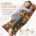thumbnail image 5 of Lsque Cars Body Pillow Case Cover,Ultra-Soft Microfiber Bed Pillow Cases 20x54 inches,Elegant Bedding,Breathable Durable Pillow Cover with Envelope Closure, 5 of 8