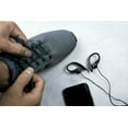 thumbnail image 4 of (2 pack) Philips Black Wired Ear Hook Headphones 1.2M Long Cable SHS3200BK, 4 of 5