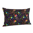 thumbnail image 2 of Kll Rainbow Jellyfishes Pillow Covers Envelope Closure,Super Soft And Cozy Fuzzy Fleece Pillow Case Cover 20"X30", 2 of 9