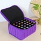 thumbnail image 2 of Advancent Estuche de 16 botellas de aceite esencial, caja de terciopelo para Perfume, soporte de transporte para botellas de viaje, bolsa Almacenamiento y organización del hogar Negro, 2 of 6