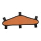 thumbnail image 3 of Banda antisudor para casco de seguridad, forro para casco de seguridad, portátil, ligero y cómodo. Naranja, 3 of 9