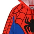 thumbnail image 6 of Marvel Spider-Man Cosplay Hooded Coverall (Boys), Sizes 2T-5T, 6 of 9