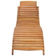 thumbnail image 3 of vidaXL Sun Loungers 2 pcs with Cushions Solid Acacia Wood, 3 of 4