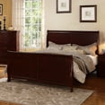 thumbnail image 3 of Gorgeous Queen Louis Phillippe Bed , Black, 3 of 4