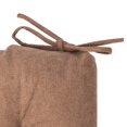 thumbnail image 5 of Square Moon Pillow Paquete De 4 Cojines Para Silla Con Relleno De Poliéster De Alta Resiliencia, Resistente A La Decoloración, Comedor Interior Y Exterior, 16 X 16 Pulgadas, Color Chocolate, 5 of 5