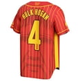 thumbnail image 3 of Men's ProSphere Red Hulk Hogan Hulkamania Full-Button Baseball Jersey, 3 of 3