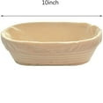 thumbnail image 4 of Bread Proofing Baskets 10 inch Oval Shaped Dough Proofing Bowls w/Liners Perfect for Professional & Home Sourdough Bread Baking, 4 of 8
