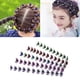 thumbnail image 1 of 12pcs/pack Crystal Rhinestone Flower Hair Claw Hairpins Hair Styling Accessories Ornaments Lovely Hairgrip for Kids GirlLight Purple He Qiyong unisex, 1 of 1