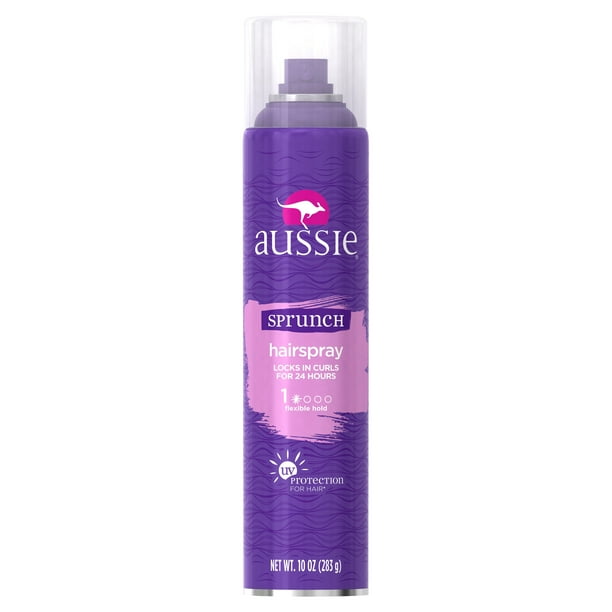 Aussie Sprunch Aerosol Hairspray 10 Oz