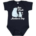 thumbnail image 3 of Inktastic Our First Mothers Day with Polar Bears Boys or Girls Baby Bodysuit, 3 of 5