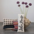 thumbnail image 2 of Creative Co-Op Recycled Striped Cotton Chindi Throw Pillow Cover, Multicolor, 2 of 3