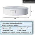 thumbnail image 2 of 3 Pack Led Wireless Night Light Human Body Induction Mode Lighting Lamp Usb Charging Can Be Hand Hel, 2 of 3