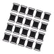 thumbnail image 1 of 20 piezas hebillas de liberación lateral de plástico para correas de bolsas, Clips para bolsas de 15/20/25mm 15mm Hugo Hebillas de liberación, 1 of 8