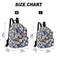 thumbnail image 2 of FORMRS Mini Backpack Purse for Women Quilted Travel Daypack Casual Shoulder Bag, Retro Daisy Pattern, 2 of 7