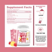 NutraBio Clear Whey Isolate Protein Powder, Delicious & Refreshing Fruit Flavors, Protein Juice, No Milky Taste, No Foam, Zero Sugar, Strawberry Lemonade, 20 Servings