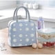 thumbnail image 3 of Lunch Bag, Portable Thermal Cooler Bag Daisy Pattern Lunch Box Organizer Tote Bag for Women, 3 of 5