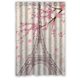 thumbnail image 1 of ABPHQTO Cortina de ducha de la Torre Eiffel de París Cortina de ducha impermeable 120x180 cm, 1 of 2