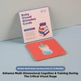 thumbnail image 4 of Newborn High Contrast Visual Stimulation Cards 0-3 Months Infant Brain Development Tummy Time Visual Tracking Early Education Sensory Flashcards Black White Toys Montessori Learning Activities, 4 of 5