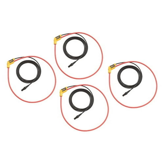 Fluke I17XX-FLEX6000/4PK iFlexi Current Clamp, 36 in. Circumference, 6000A, 4-Pack