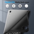 thumbnail image 6 of Fintie SlimShell Case for iPad Air 11-inch M4/M3/M2 (2026/2025/2024), iPad Air 5th/4th Generation (2022/2020) 10.9 Inch - Flexible Soft-Touch TPU Cover with Built-In Pencil Slot, Composition Book, 6 of 9