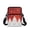 Christmas Tree Design, variant on Mushroom Forest Moon Pattern Shoulder Bag Polyester Cellphone Crossbody Purse for Women, 2 Layer Portable Crossbody Bag