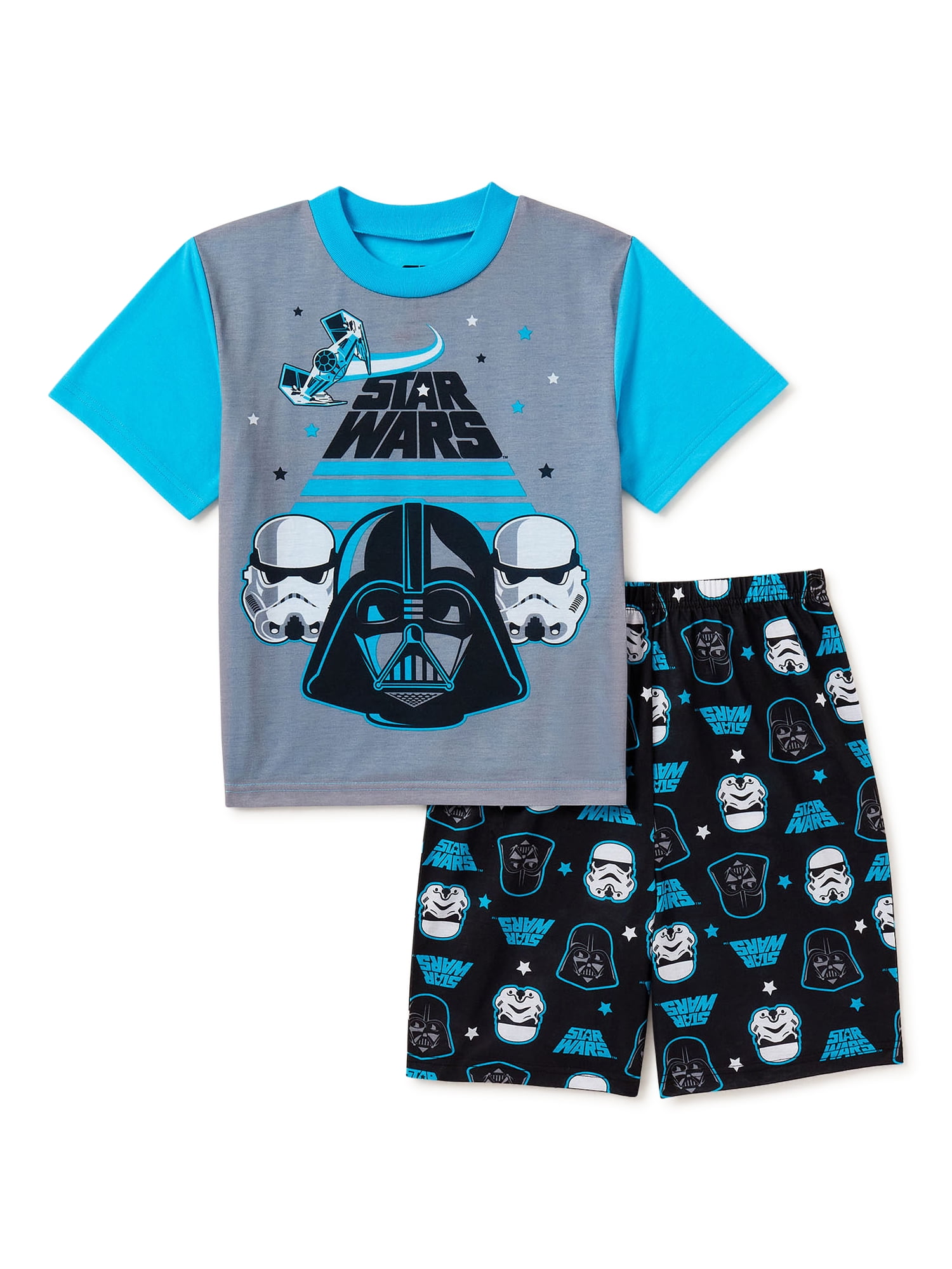 Star Wars Boys Darth Vader Short Sleeve Pyjamas 
