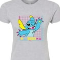 thumbnail image 3 of Disney - Lilo & Stitch - Neon Stitch - Juniors Fitted Graphic T-Shirt, 3 of 5