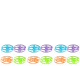 thumbnail image 1 of YWIYIUD 24 Pcs Jouets Disques Volants Réutilisables et Portatifs de 2,56 Pouces Adaptés aux Adultes et aux Ados Jouets Disques à Lancer Colorés et Durables pour Plage Cour Parc et Activités Extérieures Familiales Scolaires, 1 of 8