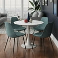 thumbnail image 6 of Pemberly Row Performance Velvet Side Chairs (Set of 2) in Ocean, 6 of 6