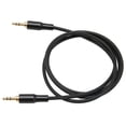 thumbnail image 3 of Cable auxiliar de sonido macho a macho de 3,5 mm, cable estéro tejido de nailon, compatible con radios estéreo de automóvil, auriculares, parlantes, portátiles de, 3 of 7