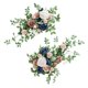 thumbnail image 2 of 2 piezas de flores artificiales para arco de boda, exhibición de flores para arco de boda, planta artificial Blanco, 2 of 9