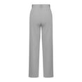 thumbnail image 7 of yievot Women's Stretchy Straight Leg Dress Work Pants Business Office Casual Slacks with Pockets, 7 of 7
