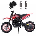 thumbnail image 4 of Aruwei 49cc 4-Stroke Kids Dirt Bike, Gas Power Motocross, Mountain Off Road Mini Motorcycle, Children Pocket Motorbike with Disc Brakes Clearance_Mini Motorcycle, 4 of 8