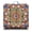 Mandala E, variant on Mandala Ethnic Floor Pillow Thick Square Meditation Cushion with Folk Style Patterns, Resilient PP Cotton, Perfect for Yoga or Tea Ceremony