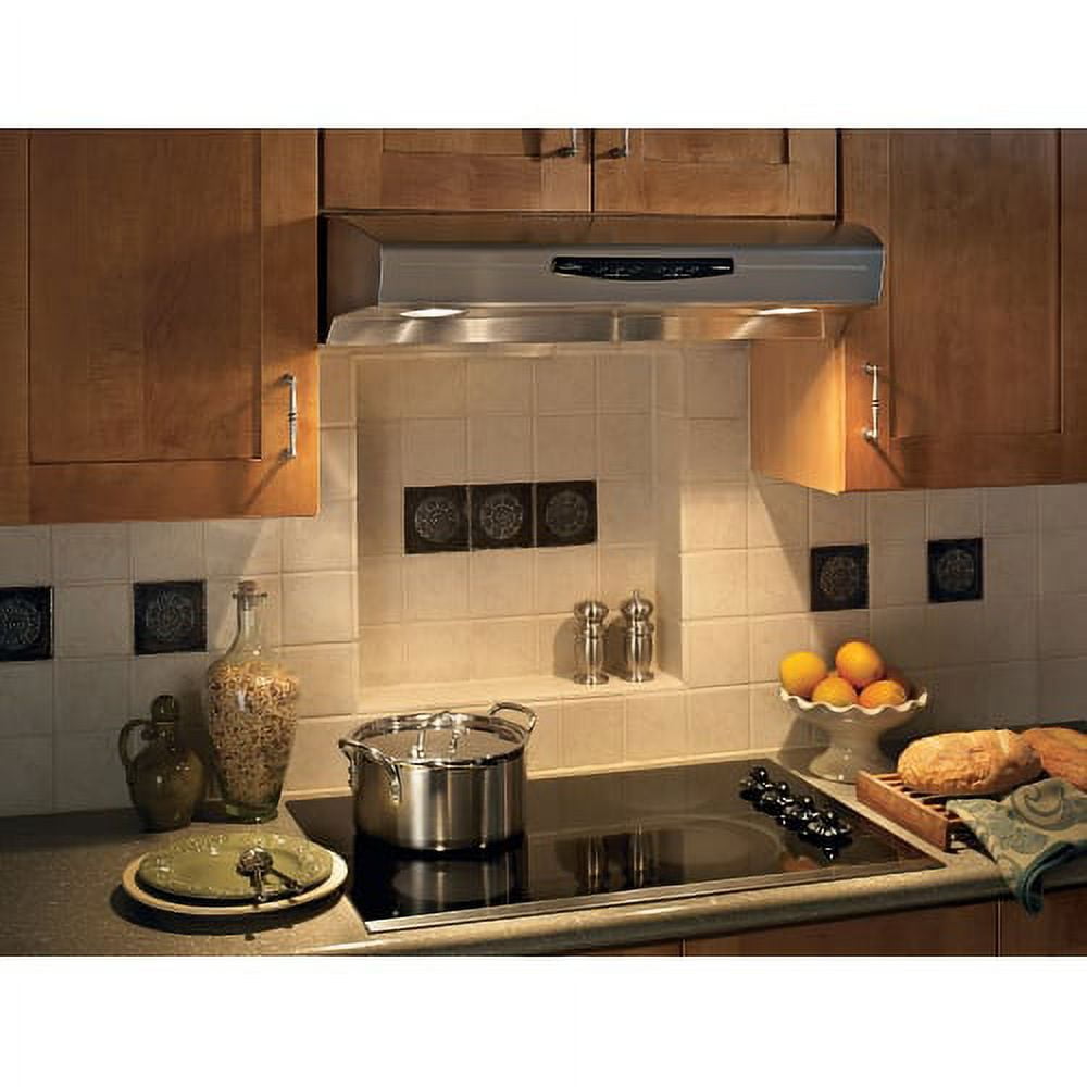 463601 **DISCONTINUED** Broan® 36-Inch Convertible Under-Cabinet Range Hood,  220 CFM, White