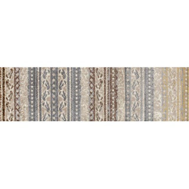 Art Carpet 21889 2 x 8 ft. Novi Collection Flowing Woven Area Rug Runner, Beige