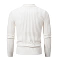 thumbnail image 7 of Atogsazn Women's Knitted Sweaters Casual Pullover Long Sleeve Sweaters Fashion Winter Warm Solid Color Clothing 05-White XXL, 7 of 7