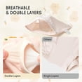 thumbnail image 3 of Balabala Girls 3-Pack Soft Cotton Briefs – Apple & Bunny Print Toddler & Kids Underwear, 3 of 6