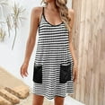thumbnail image 3 of lcziwo Weekly Sale, Womens Tennis Athletic Romper Mini Dress with Built in Shorts Summer Loose Fit Sleeveless Workout Onesie Short Jumpsuits Vacation Outfits Black XL, 3 of 6