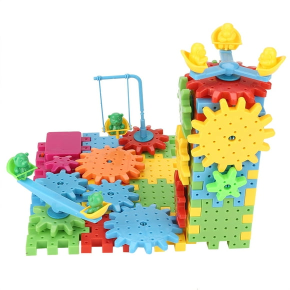 Electric Puzzle, 81Pcs/Set Funny Toys Gears Gear Building Toy Set, For Kids Children Girls And Boys Gifts