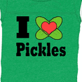 thumbnail image 4 of Inktastic I Heart Pickles Boys or Girls Baby Bodysuit, 4 of 5