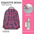 thumbnail image 5 of Wildflower and Hummingbird Print School Backpack - Waterproof Durable Backpack, 5 of 6